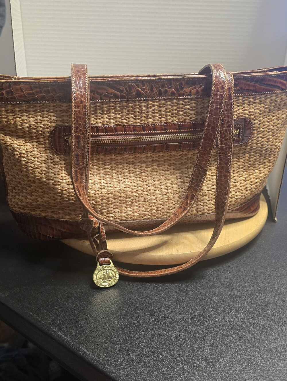 Vintage Brahmin Maple Tisbury Shoulder Bag